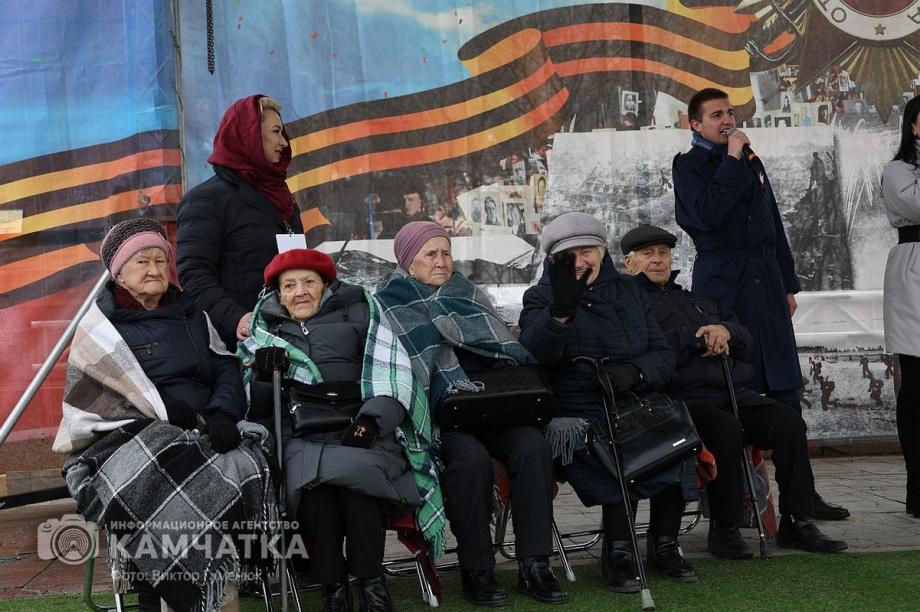 Парад Победы состоялся в Петропавловске-Камчатском (фоторепортаж). Фото: ИА «Камчатка» \ Виктор Гуменюк. Фотография 54