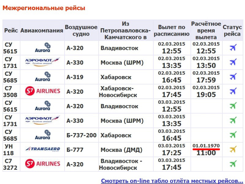 Автобус время петропавловск камчатский