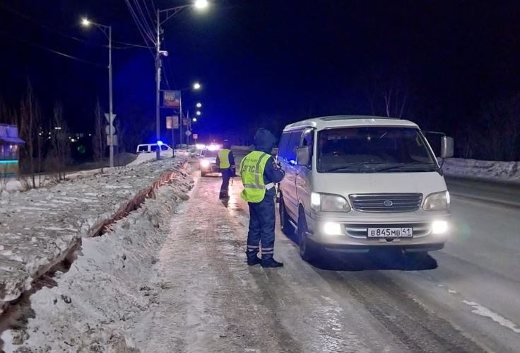 Десятки нарушителей поймали полицейские в ходе массовых проверок на дорогах Камчатки. Фото: УГИБДД УМВД России по Камчатскому краю