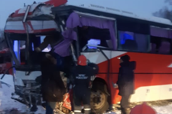 Уголовное дело по факту небезопасной перевозки людей в автобусах возбуждено на Камчатке . Фото: пресс-служба краевого МЧС