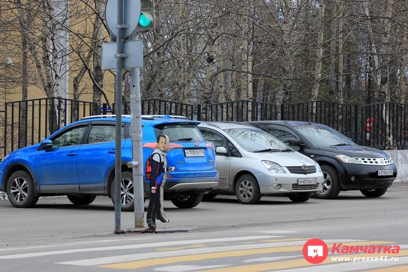 Камчатская ГИБДД выявила 14 нарушений правил перевозки детей за один рейд. Фото: ИА "Камчатка"