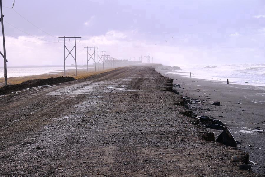 Проезд закрыли на участке дороги «Палана – строящийся аэропорт» на Камчатке. Фото: ИА "Камчатка"/архив