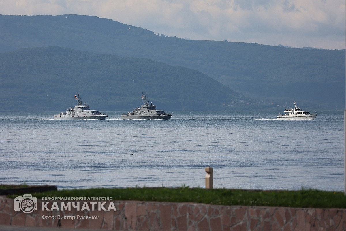 Репетиция парада ВМФ в Санкт-Петербурге – фото