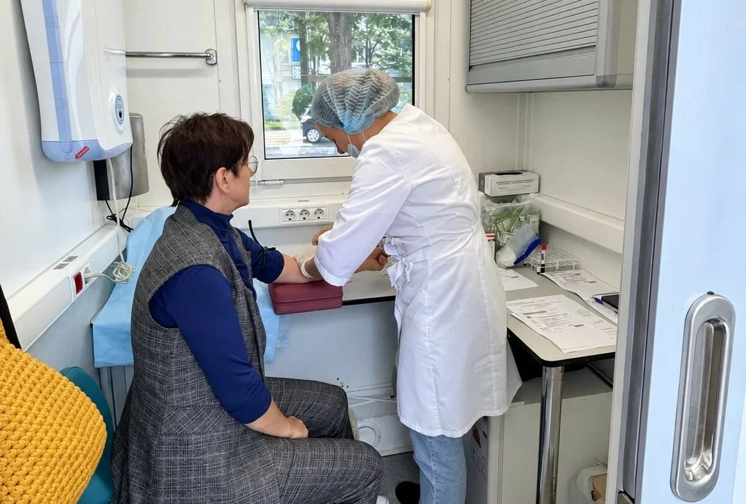 Медицинское обследование в&nbsp;передвижном комплексе