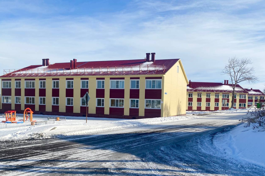 В камчатском поселке Ключи построили новый многоквартирный дом. Фото: администрация Усть-Камчатского округа. Фотография 9