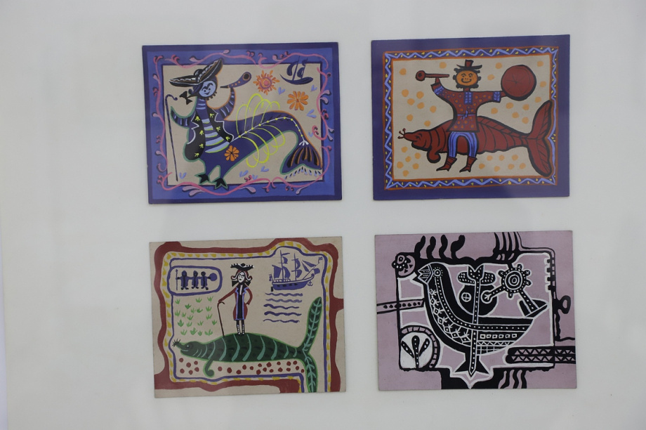 Персональная выставка Камчатского художника Юрия Захарова. Фоторепортаж. Фото: Виктор Гуменюк\ИА "Камчатка". Фотография 20