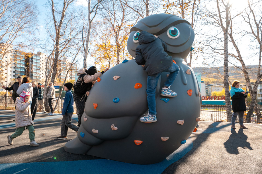 В Петропавловске открыли обновлённый парк «Электрон». . Фотография 4