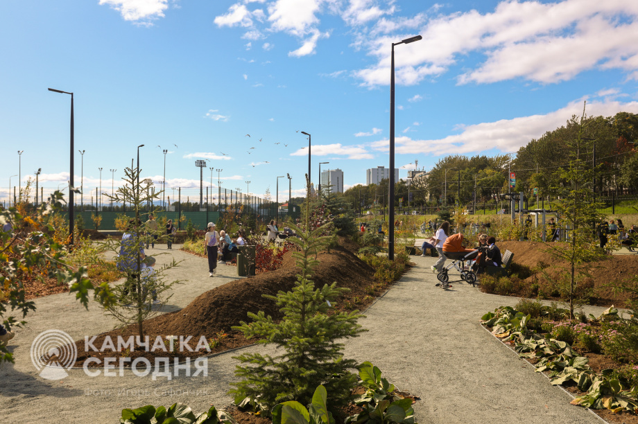 Обновленный стадион «Спартак» в Петропавловске-Камчатском встречает гостей (фоторепортаж). . Фотография 26