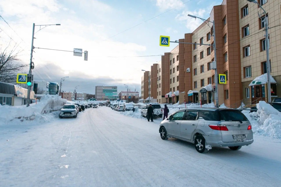 Петропавловск-Камчатский оживает после снегопада (фоторепортаж). Фото: Саша Русский, ИА "Камчатка". Фотография 17