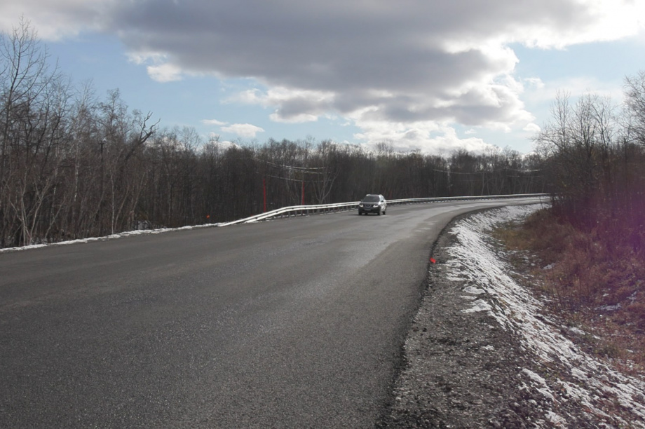 Участок дороги к туробъектам Камчатки отремонтировали в рамках нацпроекта. Фото: kamgov.ru