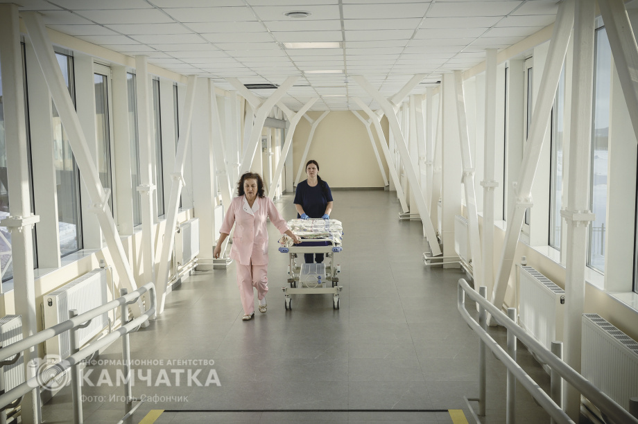 Новая жизнь Камчатской краевой больницы имени Лукашевского (фоторепортаж). Фото: «Камчатка Сегодня» \ Игорь Сафончик. Фотография 25