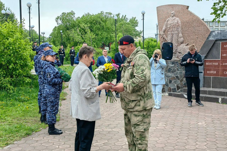 Памятный митинг в честь Дня ветеранов боевых действий состоялся в Петропавловске. Фото: duma.pkgo.ru. Фотография 9