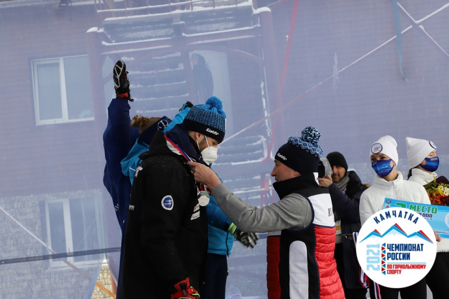 Камчатские горнолыжники победили в командном зачёте чемпионата России. Фото: Виктор Гуменюк. Фотография 2