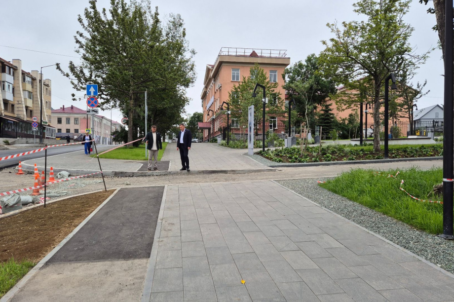 Центр Петропавловска- Камчатского становится пешеходным. Фоторепортаж.. . Фотография 2