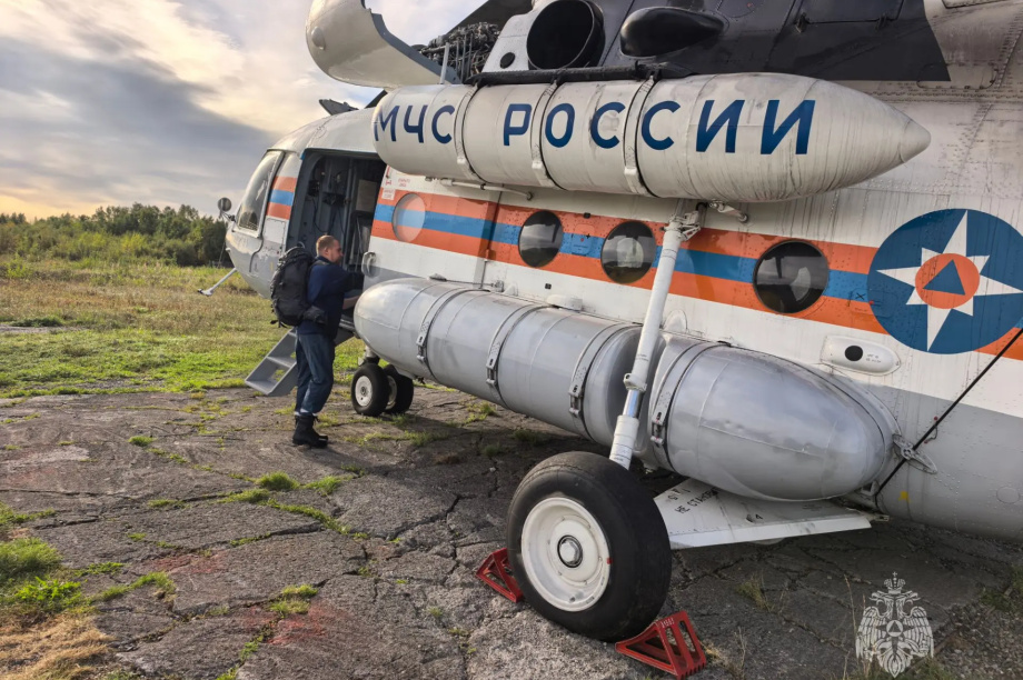 К поиску пропавшего туриста подключилась авиация. МАХ-канал ГУ МЧС по Камчатскому краю