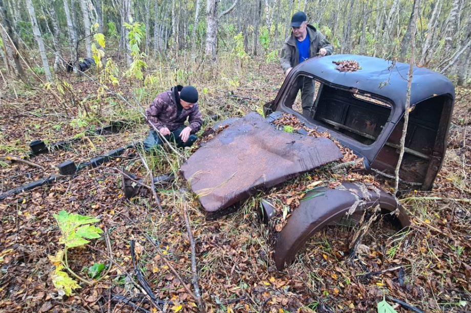 В Соболевском районе нашли «останки» сельхозмашин из прошлого. Фото: ТГ-канал Андрея Воровского. Фотография 4