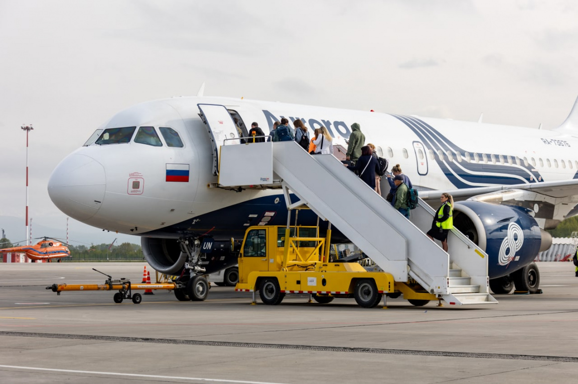Главный аэропорт Камчатки закупил два новых пассажирских трапа. Фото: международный аэропорт Петропавловск-Камчатский. Фотография 1
