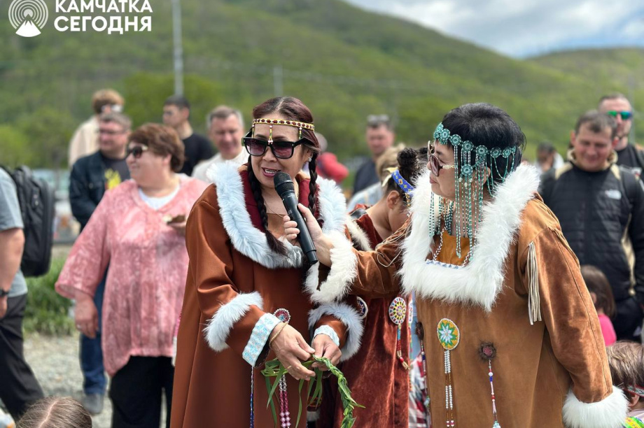 На Камчатке проходит этнический праздник первой рыбы . Фото: ИА "Камчатка". Фотография 1