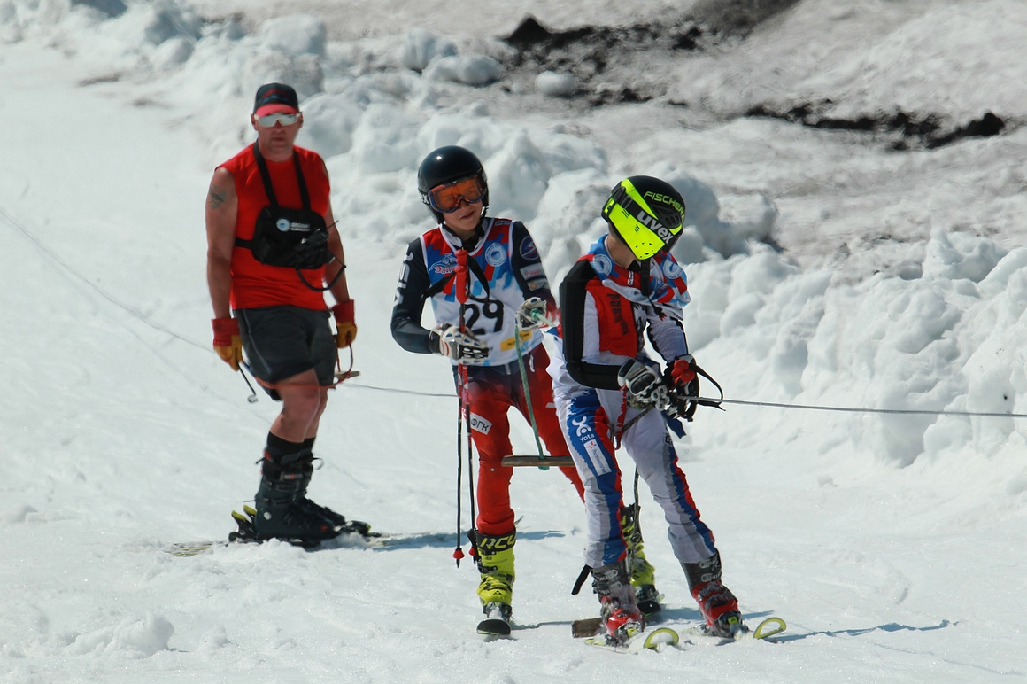 Июльские соревнования по горнолыжному спорту. Фоторепортаж. Фото: Виктор Гуменюк. Фотография 68
