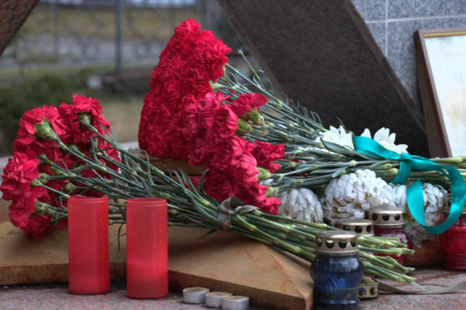 Губернатор Камчатки  возложил цветы к памятнику елизовчан, погибшим в годы Великой Отечественной войны. Фото: kamgov.ru. Фотография 6