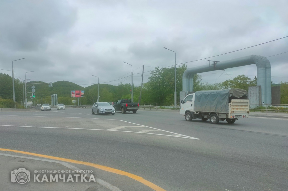 В столице Камчатки заменят асфальт от морпорта до кольца хлебозавода. Фото: Олеся Сурина