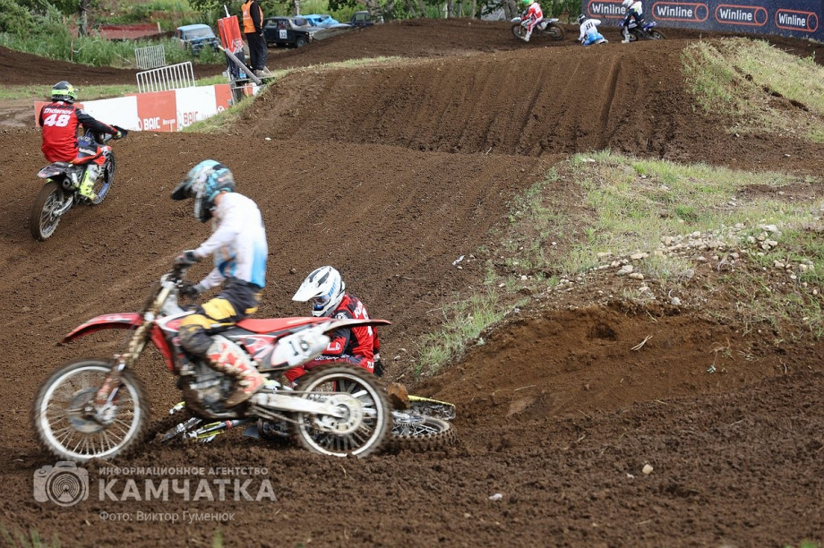 Сборная России победила на Кубке Содружества по мотокроссу на Камчатке. . Фотография 113