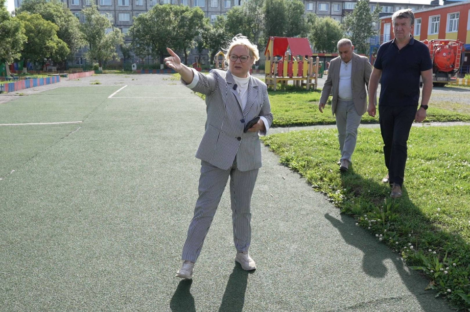 В детском саду № 56 к 1 сентября обновят все игровые площадки. zskk.ru. Фотография 2