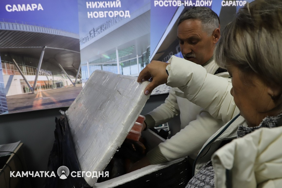 Эксперимент по ограничению провоза икры стартовал на Камчатке. Фоторепортаж. Фото: Виктор Гуменюк\ИА "Камчатка". Фотография 19
