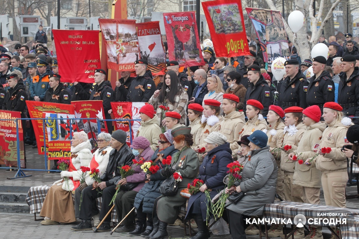 Памятные мероприятия в Парке Победы. Фото: Виктор Гуменюк. Фотография 38
