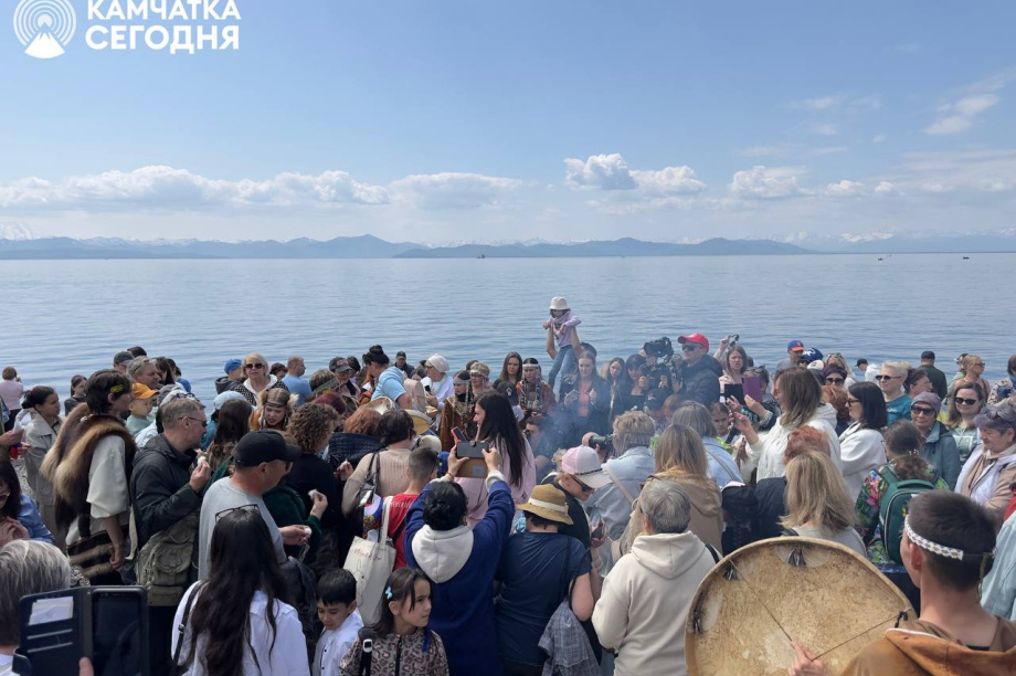 На Камчатке проходит этнический праздник первой рыбы . Фото: ИА "Камчатка". Фотография 21
