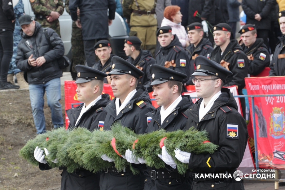 Памятные мероприятия в Парке Победы. Фото: Виктор Гуменюк. Фотография 9