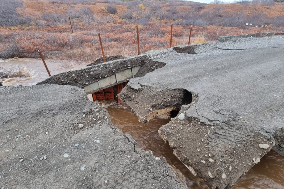 Последствия паводка в селе Тиличики на севере Камчатки не критичны - власти. Фото: Виталий Копейкин. Фотография 3