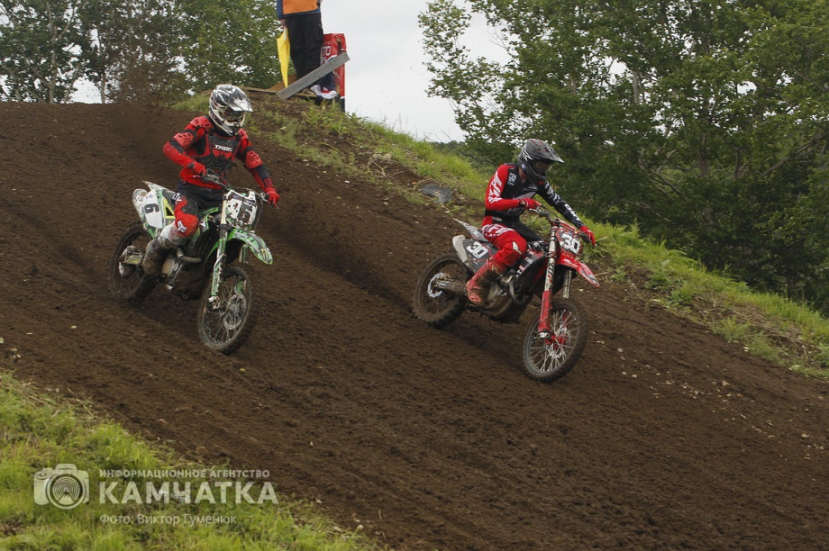 Сборная России победила на Кубке Содружества по мотокроссу на Камчатке. . Фотография 47