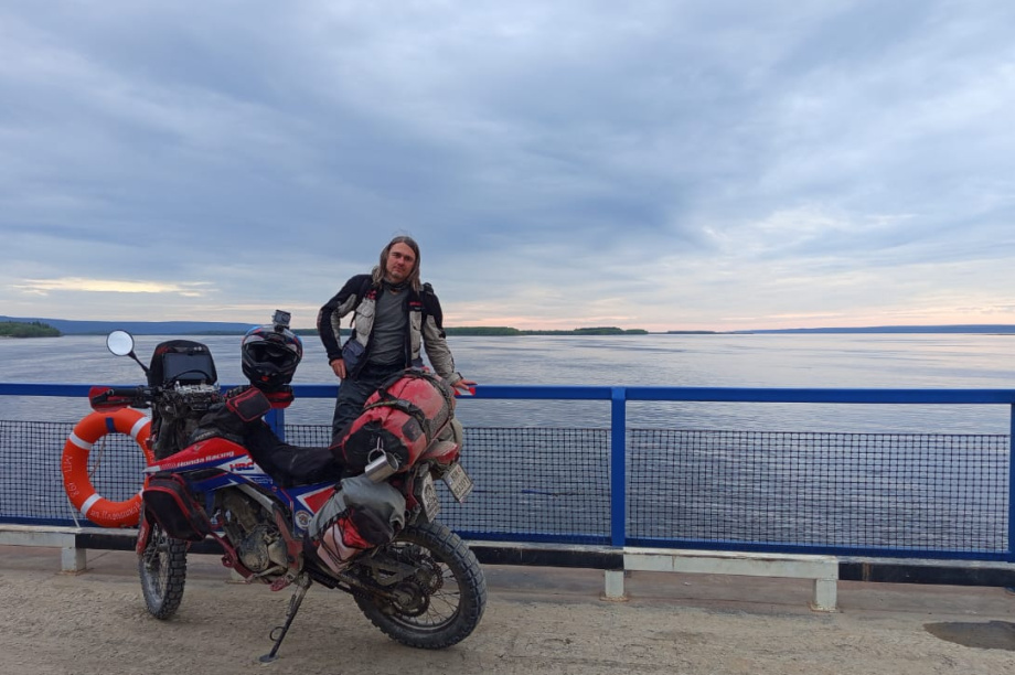 Мотопутешествие словака через всю Россию с остановкой на Камчатке. . Фотография 26