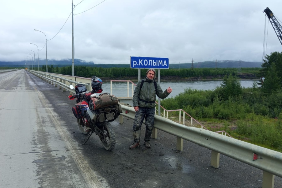 Мотопутешествие словака через всю Россию с остановкой на Камчатке. . Фотография 45