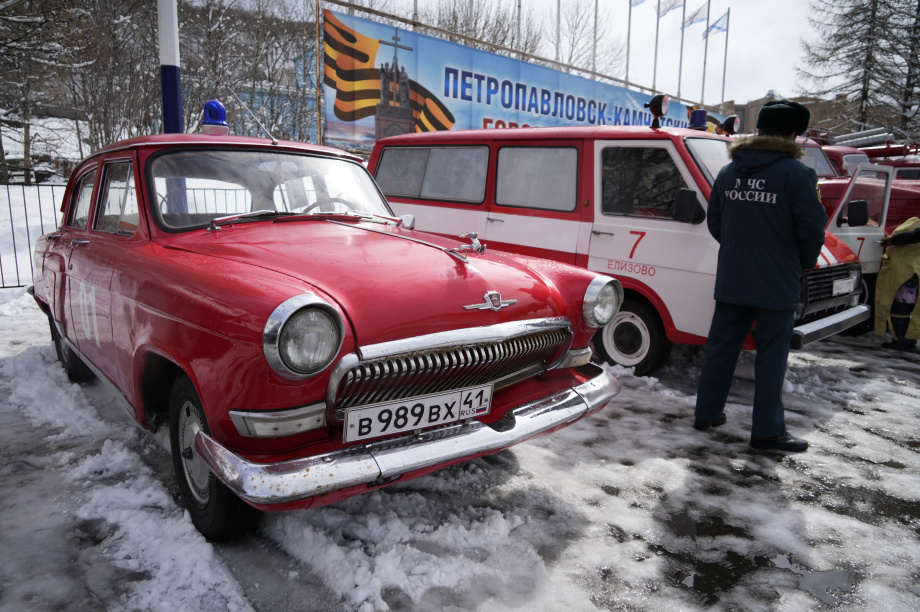 На Камчатке отметили 377 лет пожарной охраны (фоторепортаж). . Фотография 8