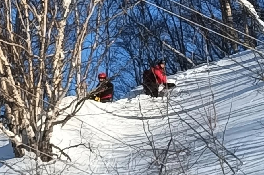 Спасатели провели принудительный спуск лавин в Петропавловске-Камчатском. Фото: Сергей Лебедев, "ВКонтакте". Фотография 2