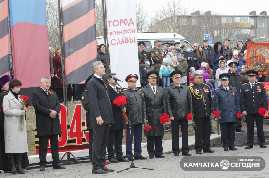 Памятные мероприятия в Парке Победы. Фото: Виктор Гуменюк. Фотография 32