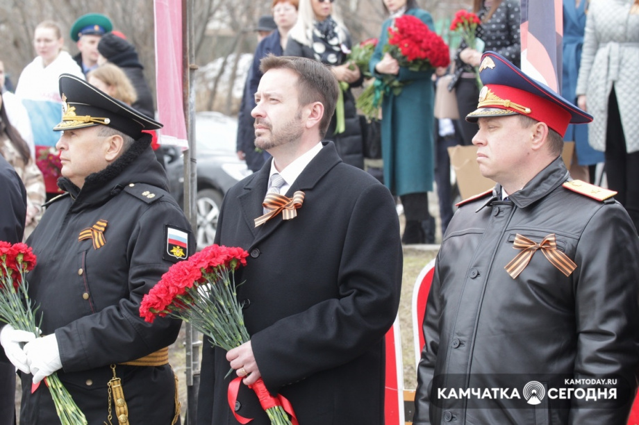 Памятные мероприятия в Парке Победы. Фото: Виктор Гуменюк. Фотография 23
