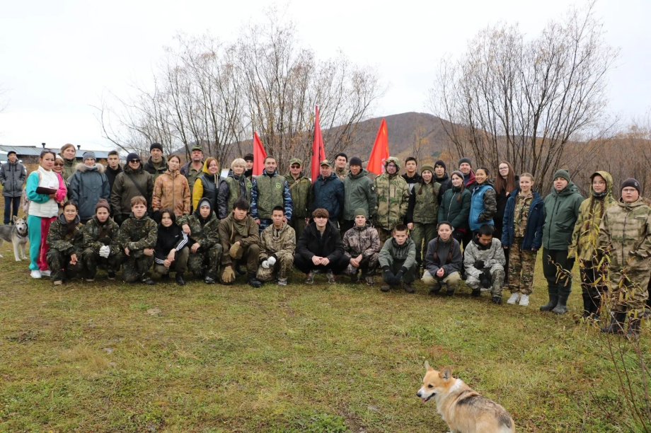 В Палане прошла военно-спортивная игра «Осенние зори». Фото: Клуб "Беркут". Фотография 10