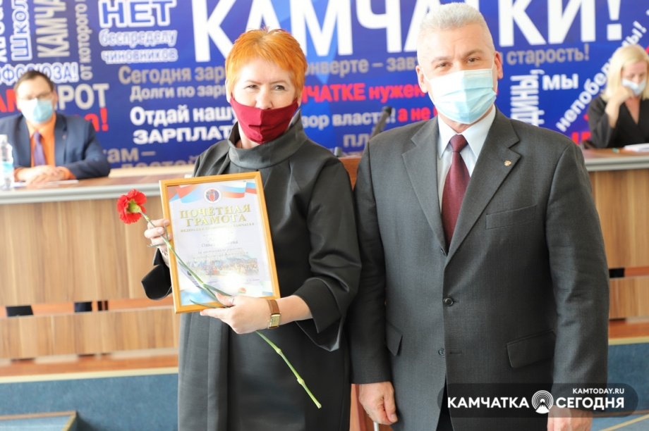 Новое лицо Федерации профсоюзов Камчатки. Фото: Виктор Гуменюк / информационное агентство "Камчатка". Фотография 10