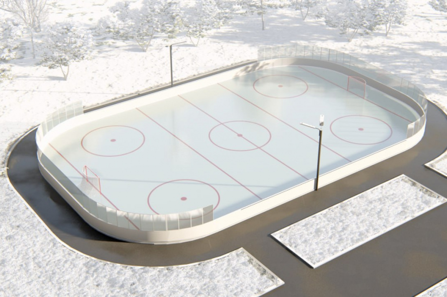 Хоккейная площадка появится в поселке Усть-Камчатского района. фото: Администрация Усть-Камчатского 