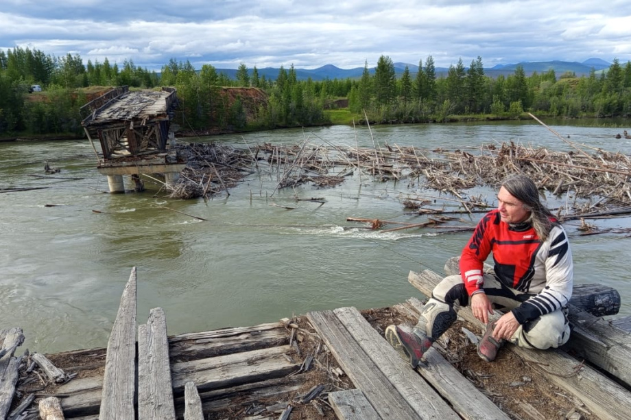 Мотопутешествие словака через всю Россию с остановкой на Камчатке. . Фотография 34