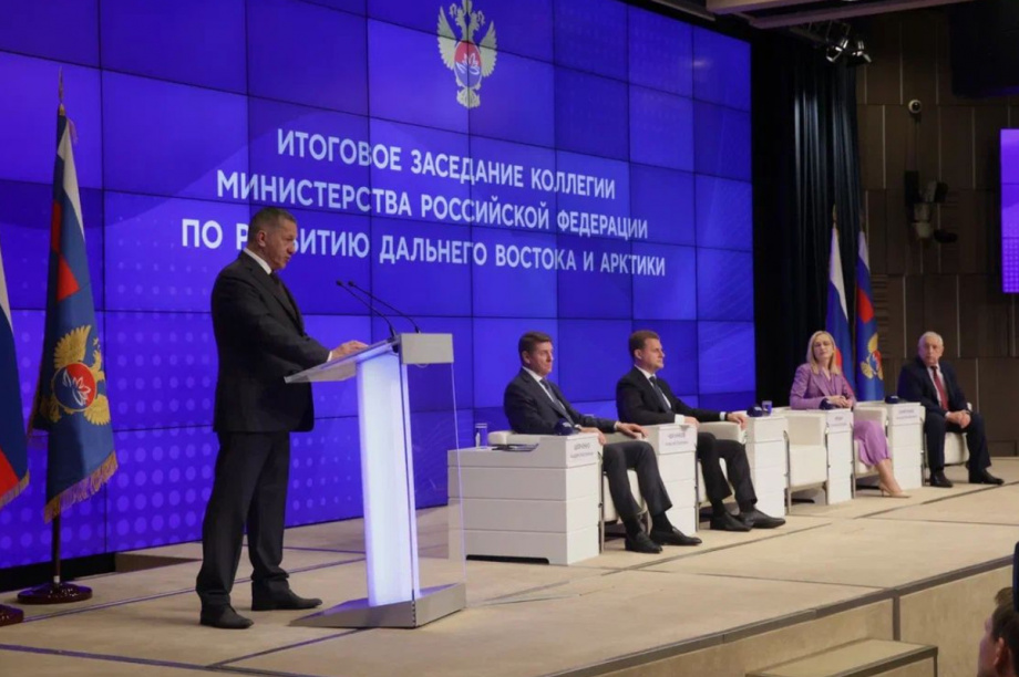 Ирина Яровая выступила на коллегии на тему «Об итогах деятельности Минвостокразвития и задачах на 2024 год». Фото: пресс-служба Ирины Яровой. Фотография 2