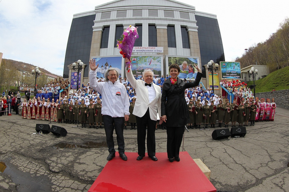 Почетный житель Петропавловска-Камчатского Валерий Кравченко отмечает 80-летие. Фото: Виктор Гуменюк/архив. Фотография 8