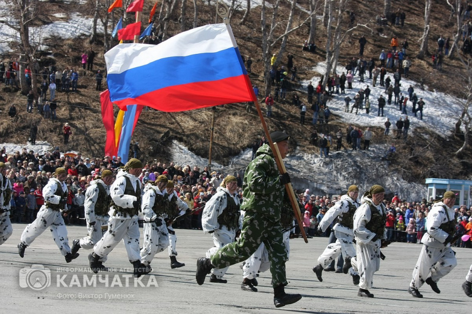 День Государственного флага России отмечает сегодня Камчатка. Фото: Виктор Гуменюк. Фотография 43