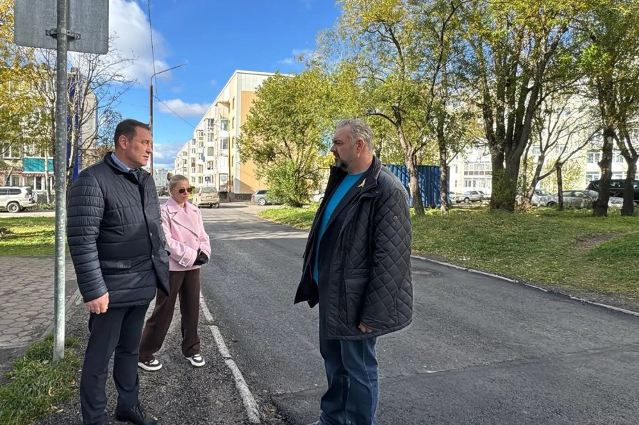 Ремонт проезда на улице Бохняка в Петропавловске-Камчатском выполнен на 99%. Фото: администрация ПКГО. Фотография 1