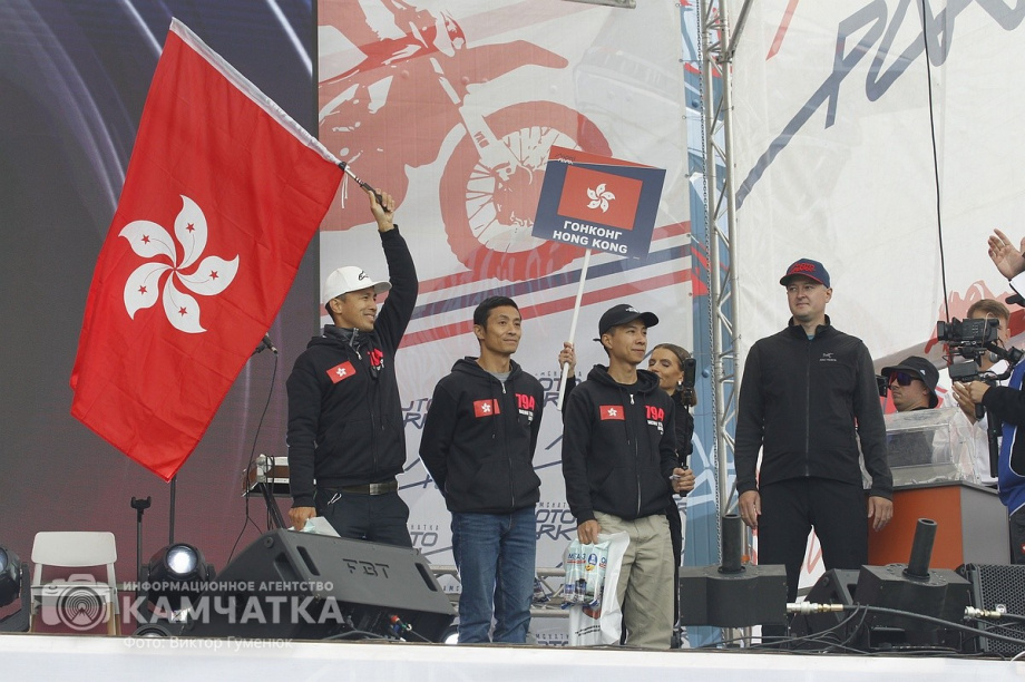 Сборная России победила на Кубке Содружества по мотокроссу на Камчатке. . Фотография 12