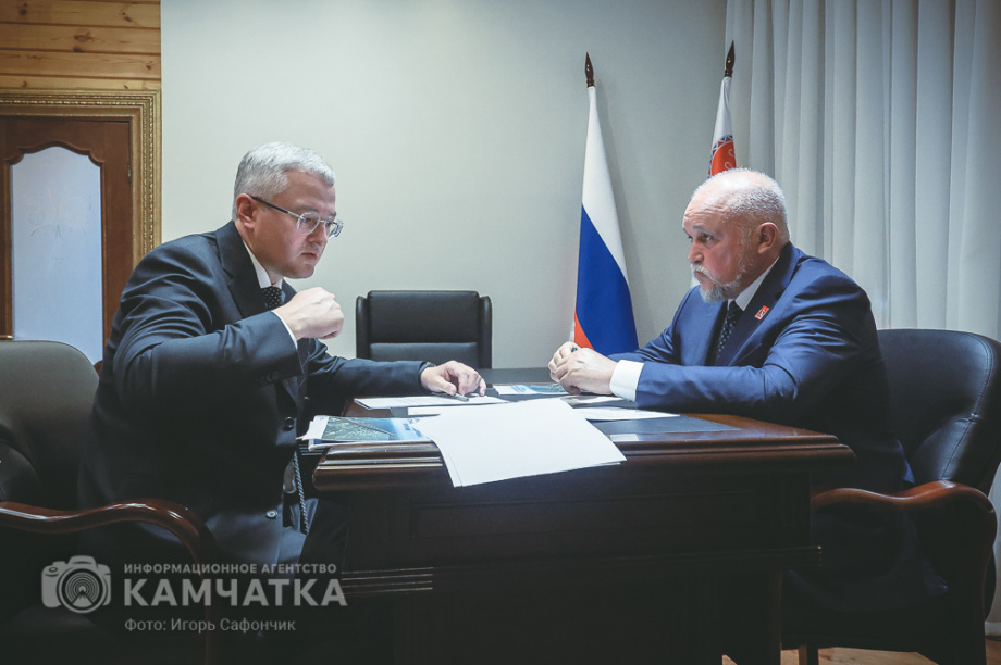 Глава Минэнерго РФ и губернатор Камчатки обсудили будущее энергетики полуострова. Фото: «Камчатка Сегодня» \ Игорь Сафончик. Фотография 5