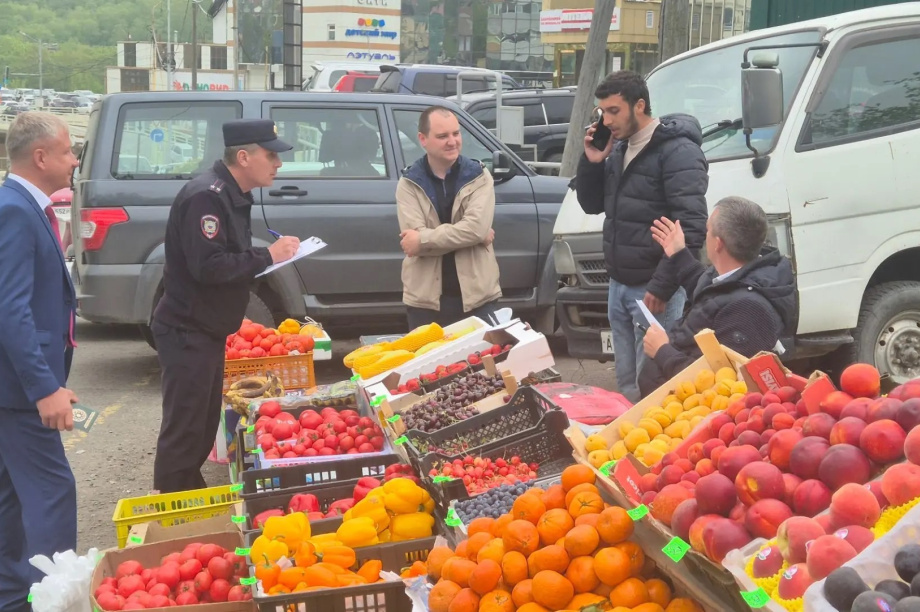Рейд против незаконной торговли прошёл в Петропавловске. ПКГО. Фотография 2